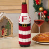  Christmas Theme Knitted Wine Bottle Cover 