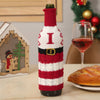  Christmas Theme Knitted Wine Bottle Cover 