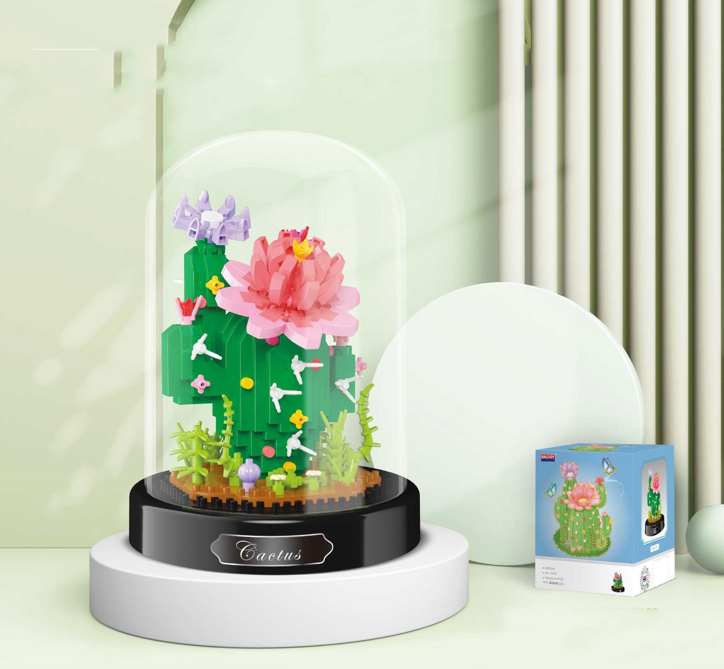  Jasmine Blossom Blocks: Miniature Garden Assembly Sets 