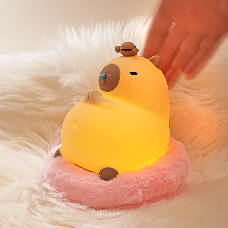  Christmas Capybara Night Lamp 