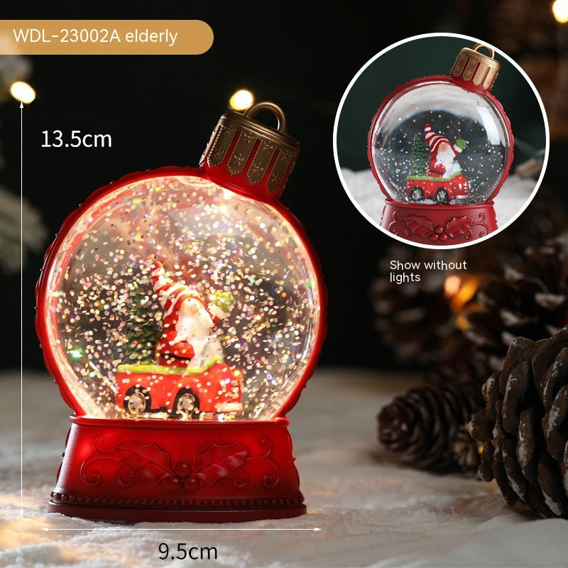 Magical Christmas Snow Globe - patchandbagel