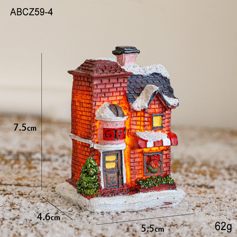  Christmas Cottage Ornament 