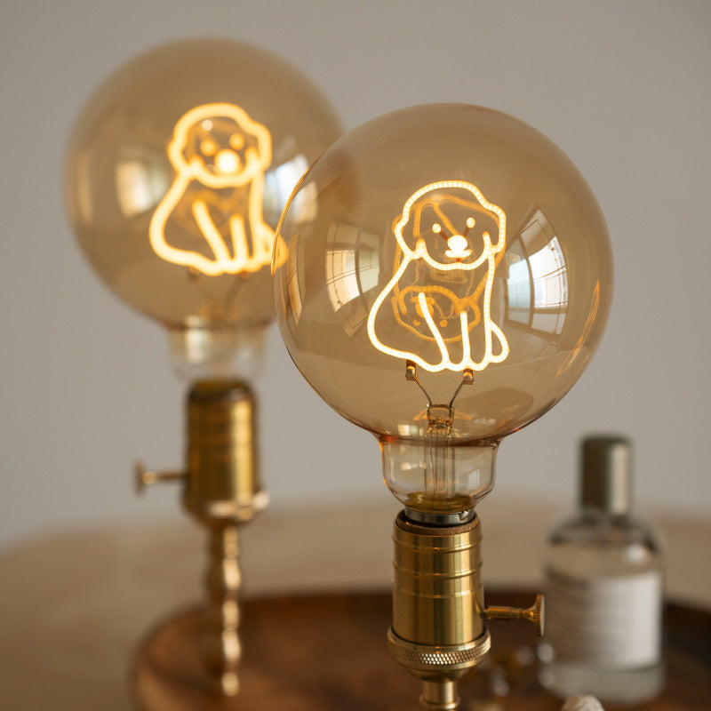  Cute Dog Ambience Light Bedroom Decoration 