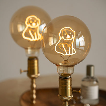  Cute Dog Ambience Light Bedroom Decoration 