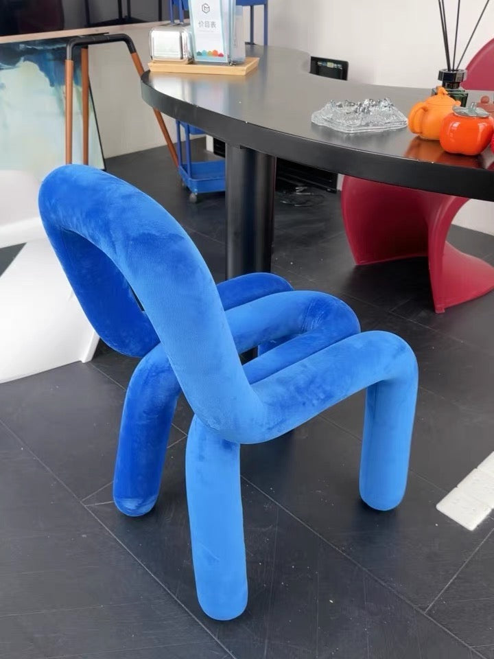 Chaise Twister Paperclip avec dossier