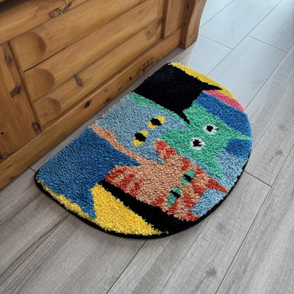  Adorable Cats Welcome Mat 