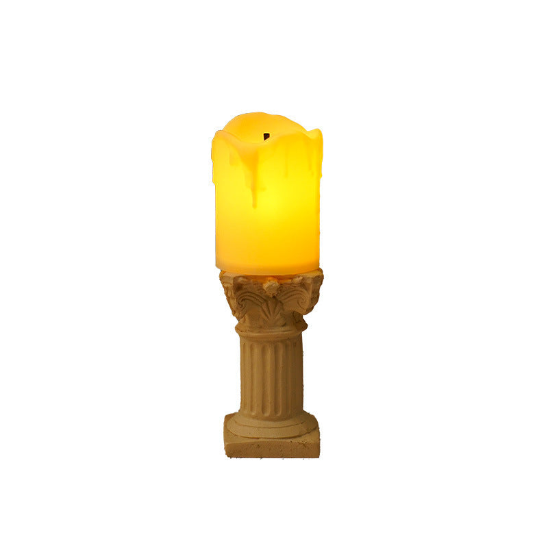  Retro Roman Column Night Lamp 