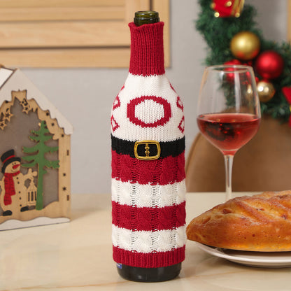  Christmas Letters Wine Bottle Cover 