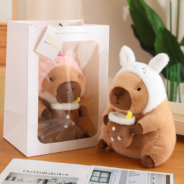  Capybara and Toast Doll Plush 