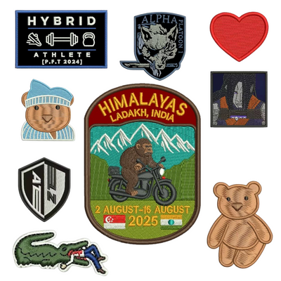  Custom Embroidery Patch 