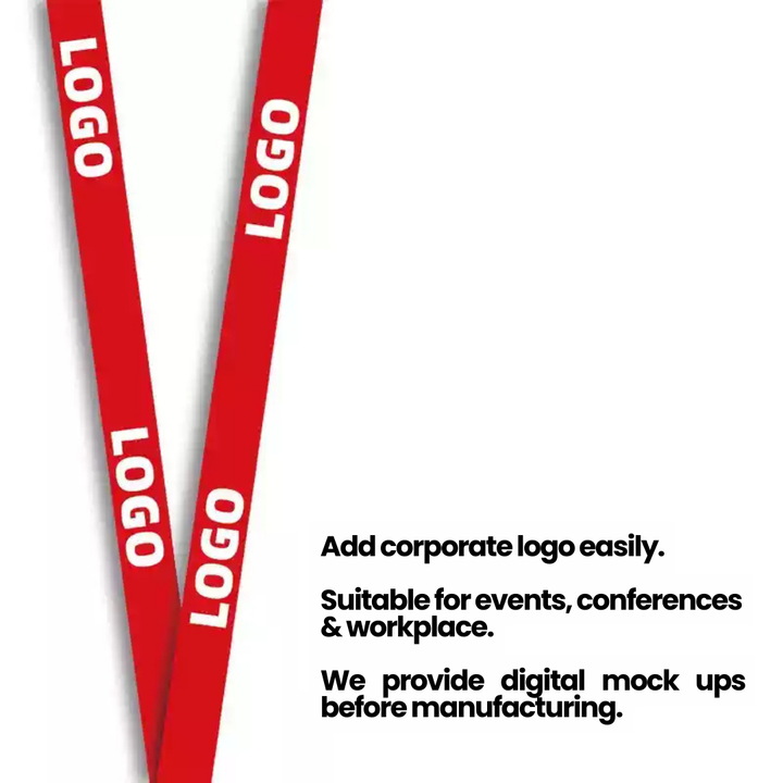  Custom Logo Lanyards with Card Holder 