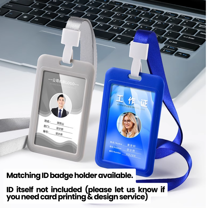  Custom Logo Lanyards with Card Holder 