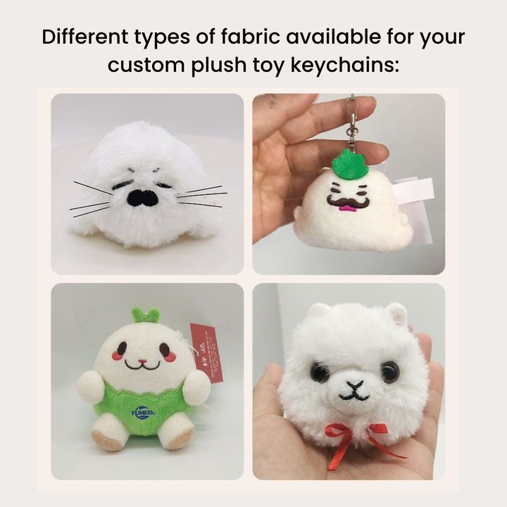  Custom Plush Toy Keychain 