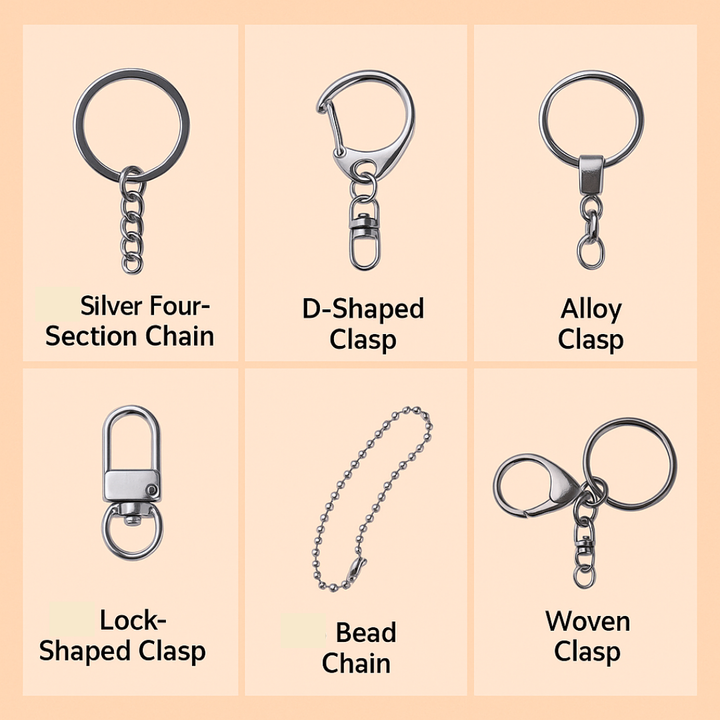  Custom Plush Toy Keychain 