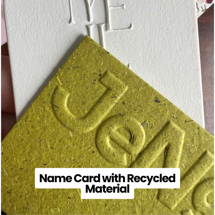  Custom Premium Name Card 