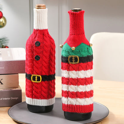  Christmas Wine Bottle Cover 