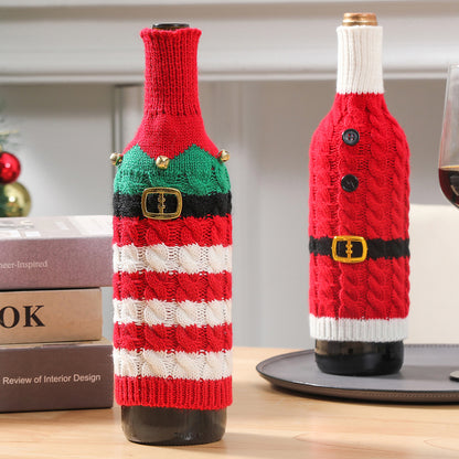  Christmas Wine Bottle Cover 