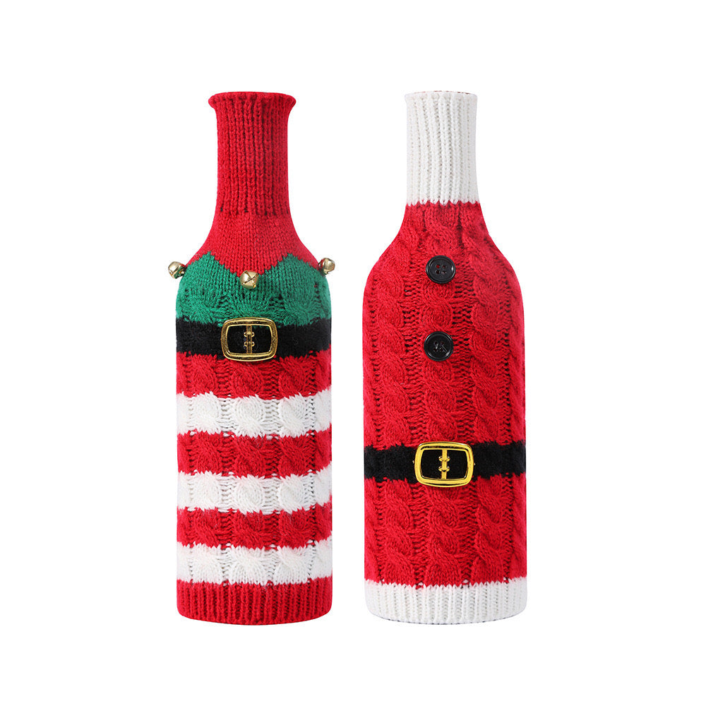  Christmas Wine Bottle Cover 