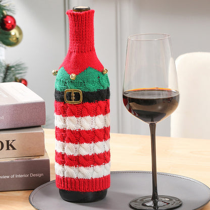  Christmas Wine Bottle Cover 