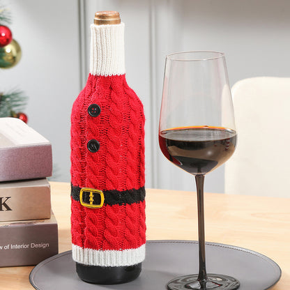  Christmas Wine Bottle Cover 