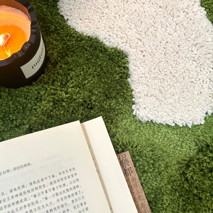  Moss Forest Bedside Rug 