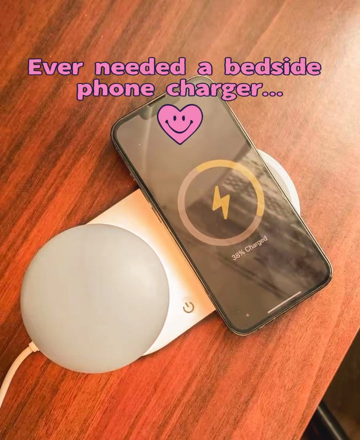  Mushroom Night Lamp & MagSafe Charger 