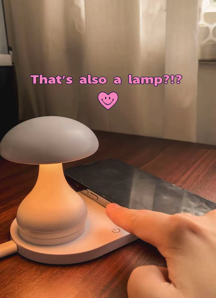  Mushroom Night Lamp & MagSafe Charger 