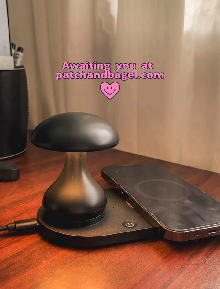  Mushroom Night Lamp & MagSafe Charger 