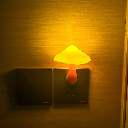  Mini Mushroom Wall Socket Lamp 