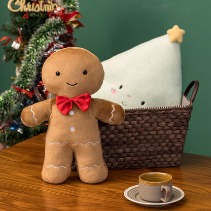  Gingerbread House Christmas Huggable Plushie 