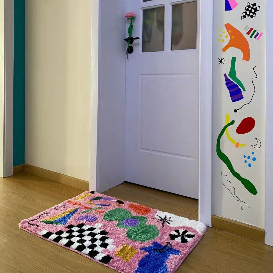 Bright and Happy Room Door Mat - patchandbagel