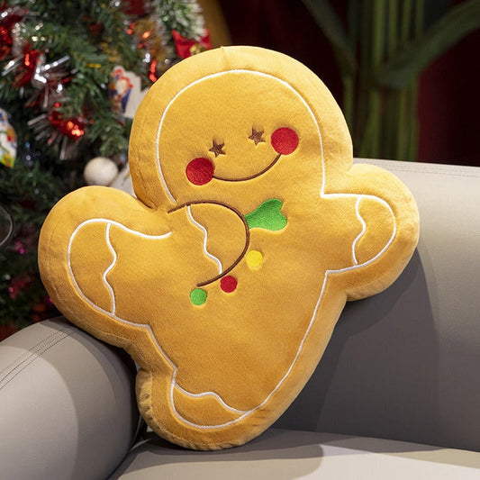 Ginger Breadman Christmas Plush Toy - patchandbagel