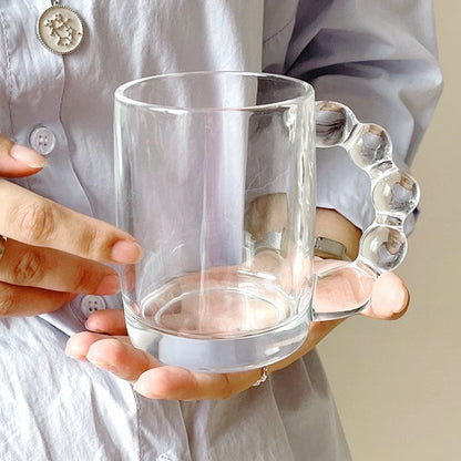 Bubble Holder Glass Mug