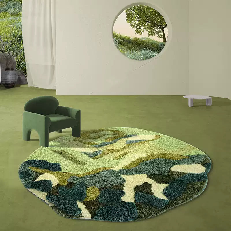  Green Forest Organic Rug 