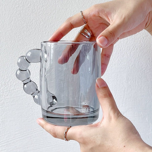 Bubble Holder Glass Mug - patchandbagel