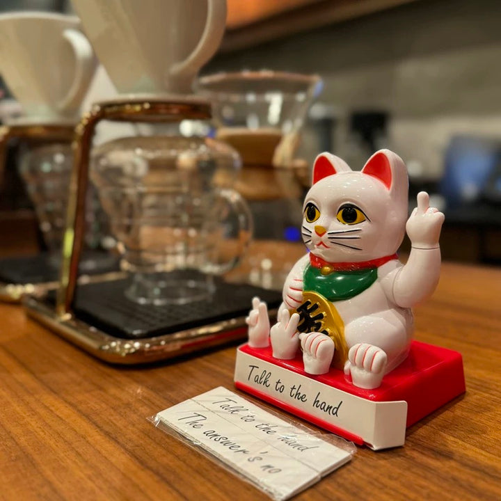  Rude Fortune Cat Display Stand 