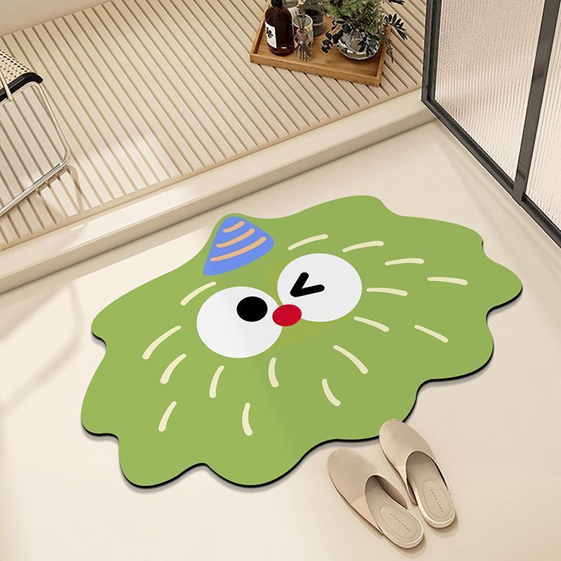  Funky Absorbent Foot Mat 