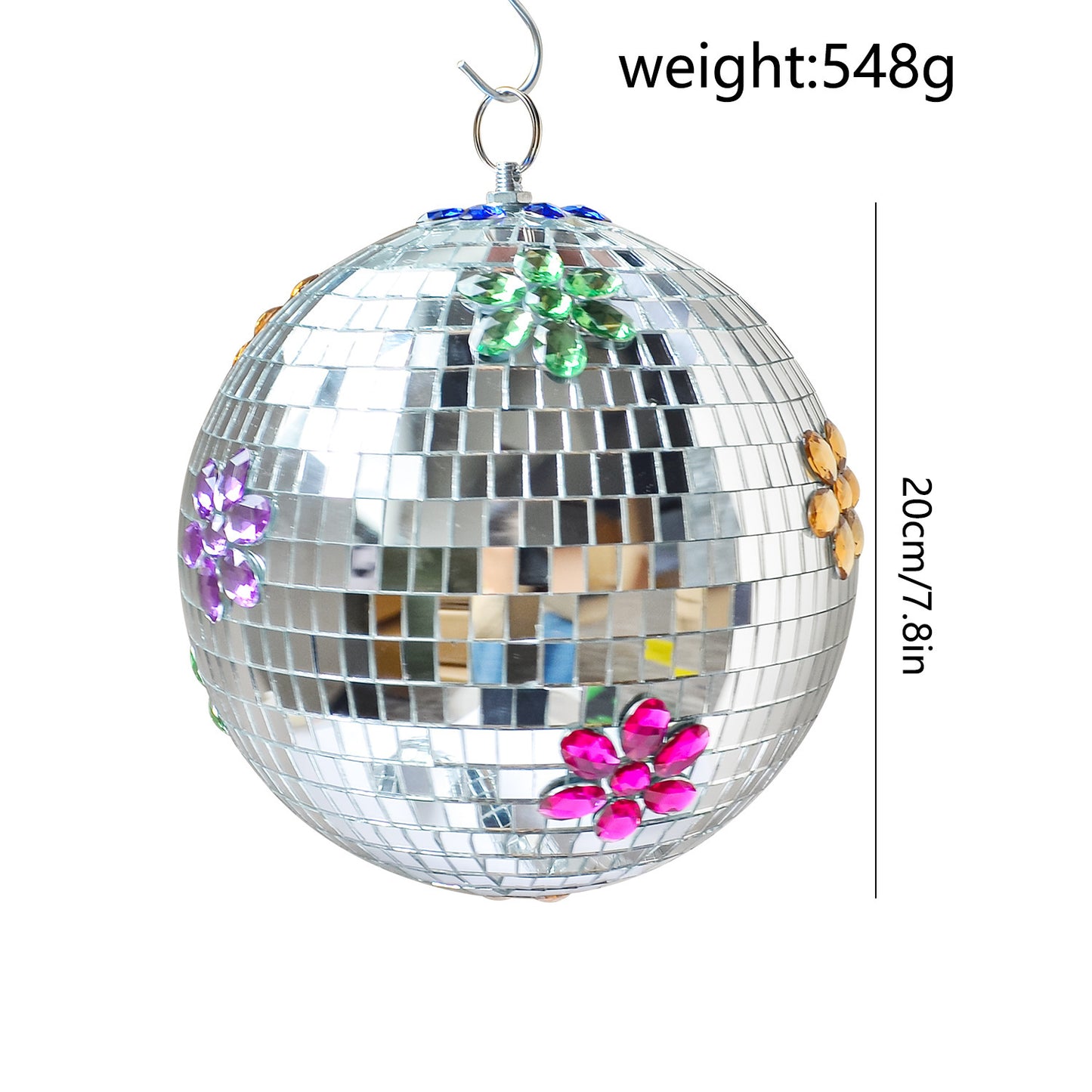  Sparkly Disco Ornament Ball 