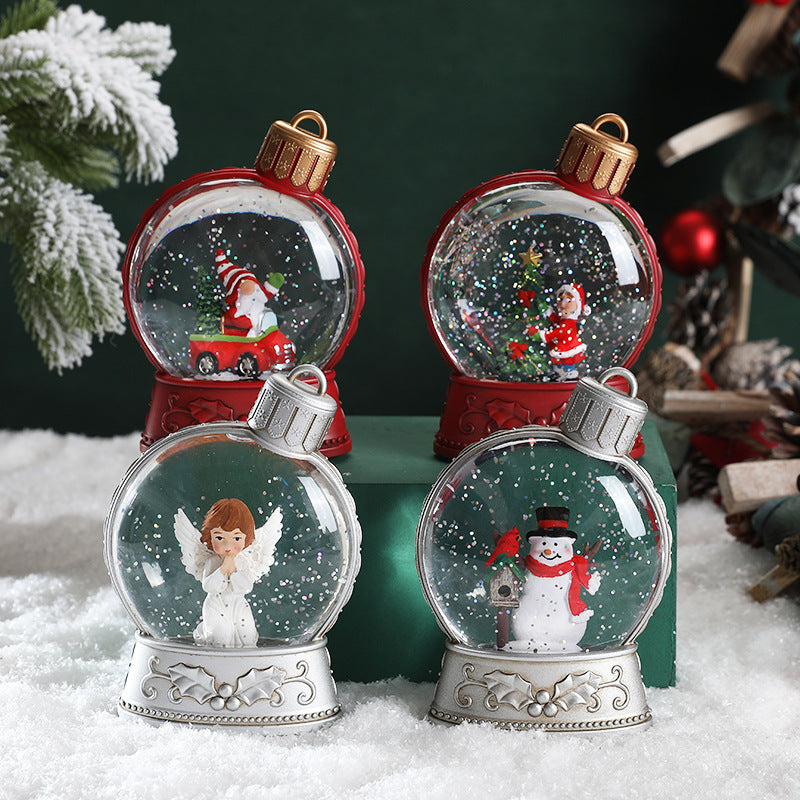 Magical Christmas Snow Globe - patchandbagel