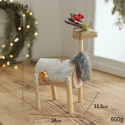  Christmas Elk Handmade Decoration 