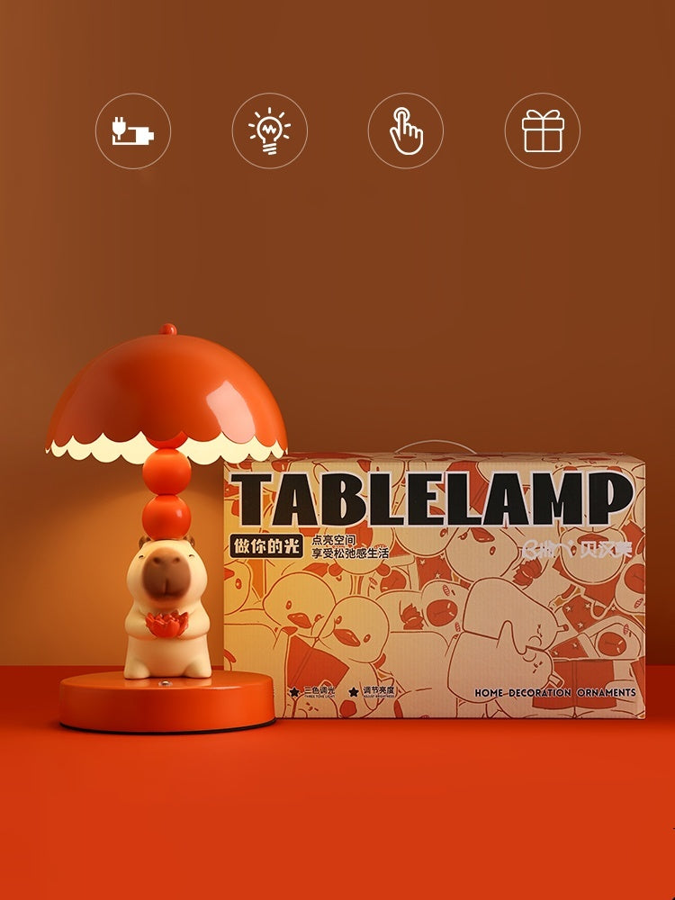  Capybara Bedroom Table Lamp 