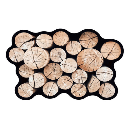  Wood Grain Bath Mat 