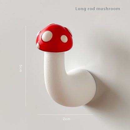  3D Cute Creative Red Mushroom Cartoon Refridgerator Magnets 