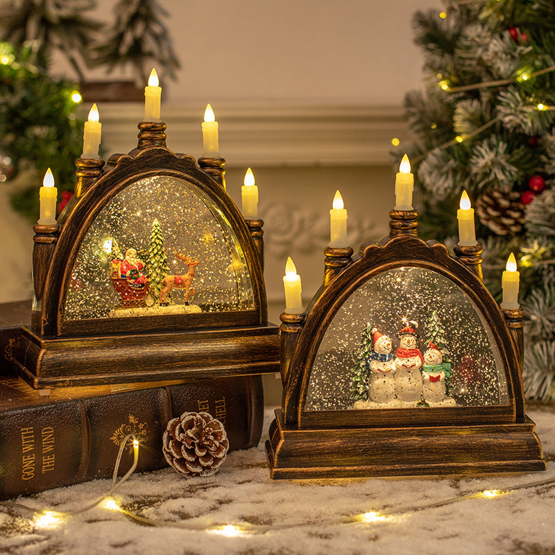  Christmas Candles Lantern 