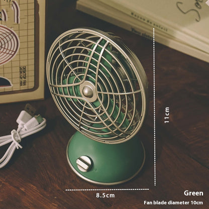  Retro Vintage Mini Fan 