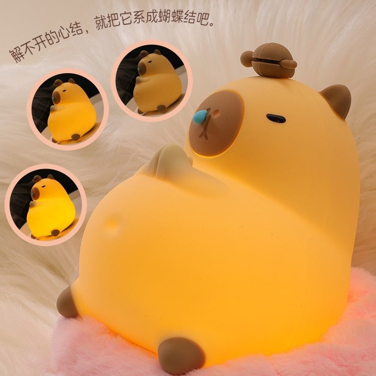  Christmas Capybara Night Lamp 