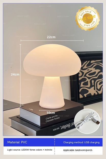  Creamy Mushroom Ambience Lamp 