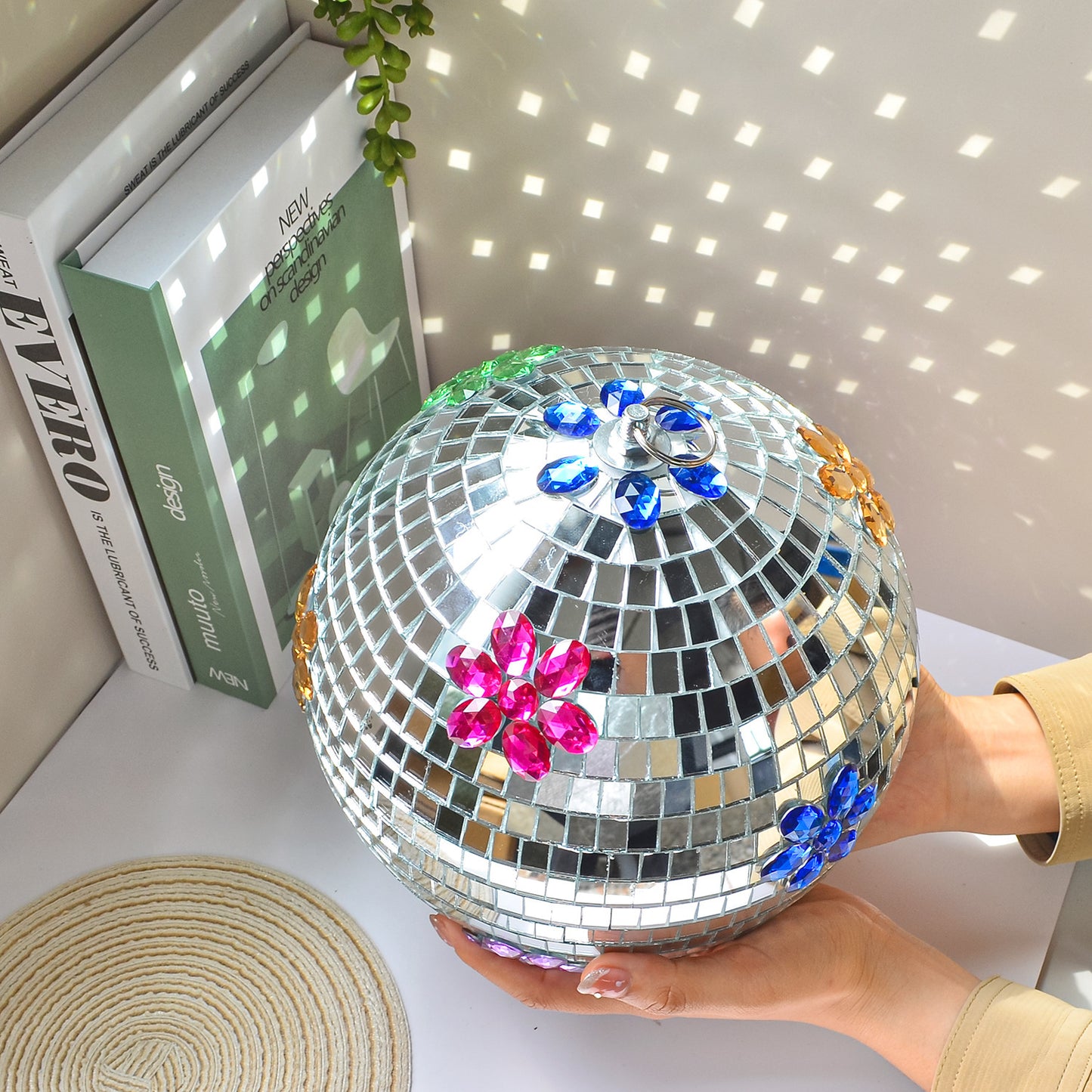  Sparkly Disco Ornament Ball 