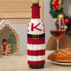  Christmas Theme Knitted Wine Bottle Cover 