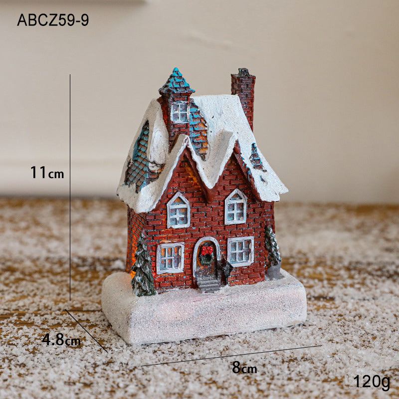  Christmas Cottage Ornament 